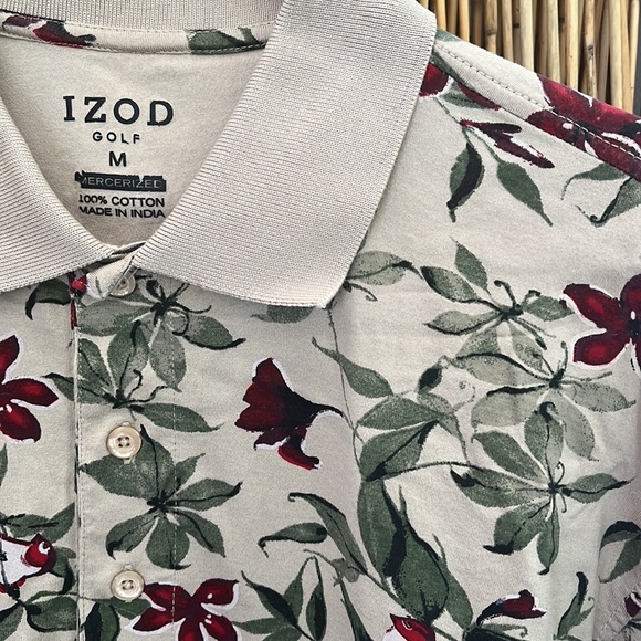 IZOD Polo Shirt w/ Design - Picture 2 of 3
